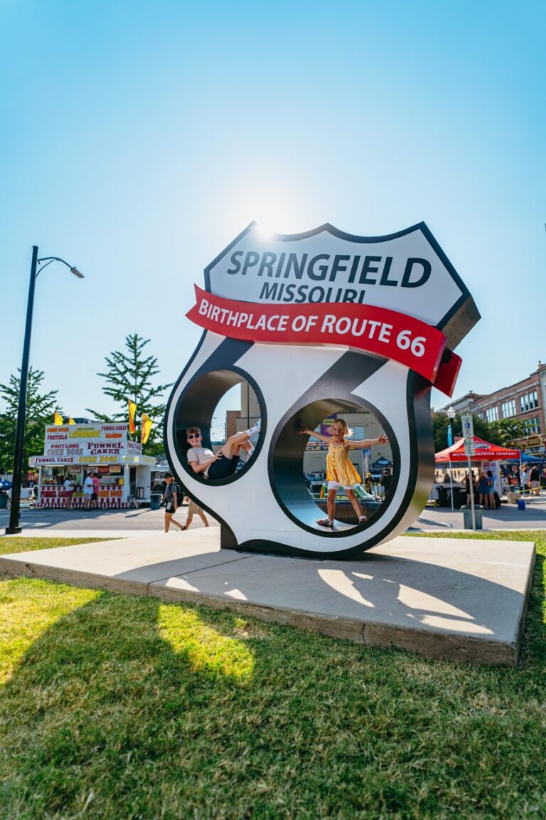 Springfield, Missouri - one of the best towns in the Ozarks for retirees and also the birthplace of Route 66