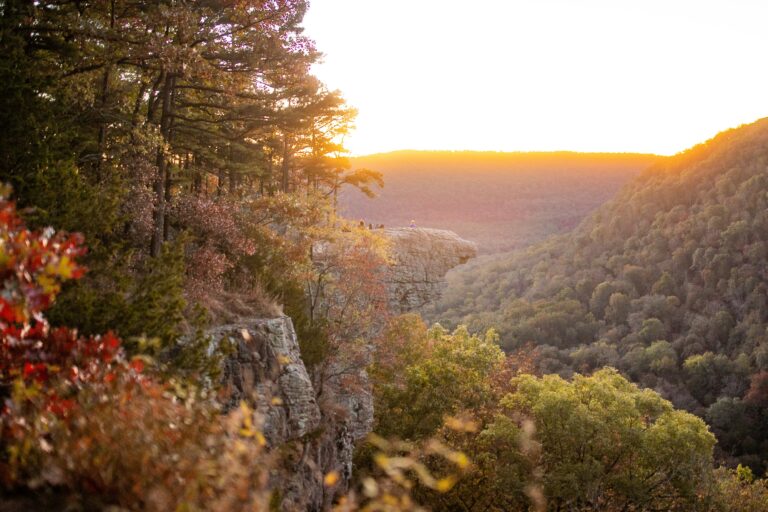 Hawksbill Crag in the Arkansas Ozarks