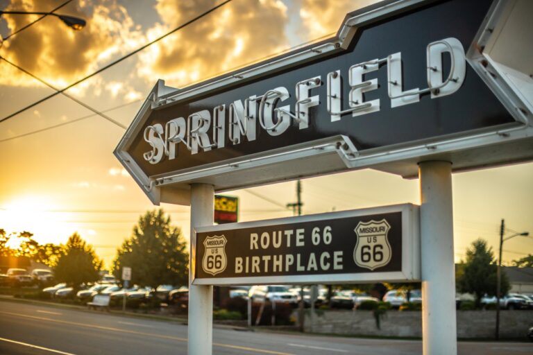 Springfield, Missouri - the birthplace of historic Route 66